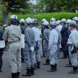 中礼 作業進捗確認と明日の打ち合わせ